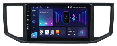 Phonocar SM364 Professzionális 10.1” QLED autós multimédia rendszer Android, vezeték nélküli CarPlay/Android Auto, DAB+, VW