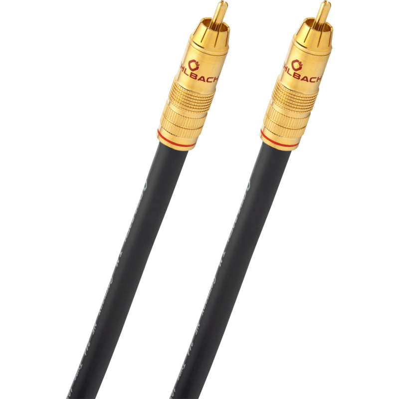 Oehlbach OB 204502 NF 214 Sub 200 Prémium Subwoofer, mélynyomó RCA kábel 2 méter