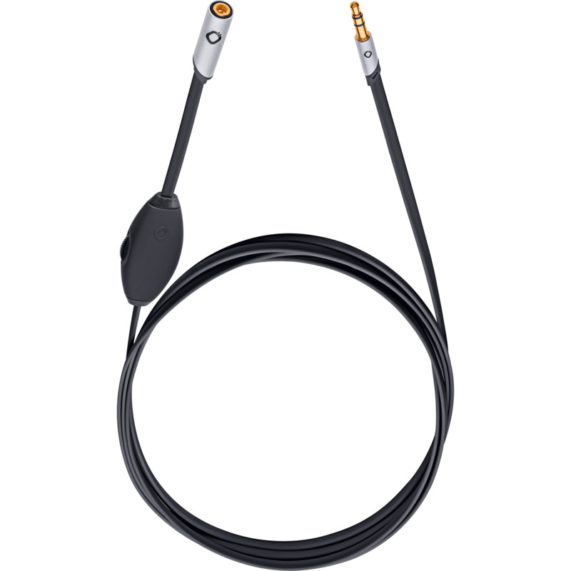 Oehlbach OB 35013 i-Jack 35 VC Performance Fejhallgató hosszabbító kábel, hangerőszabályzóval