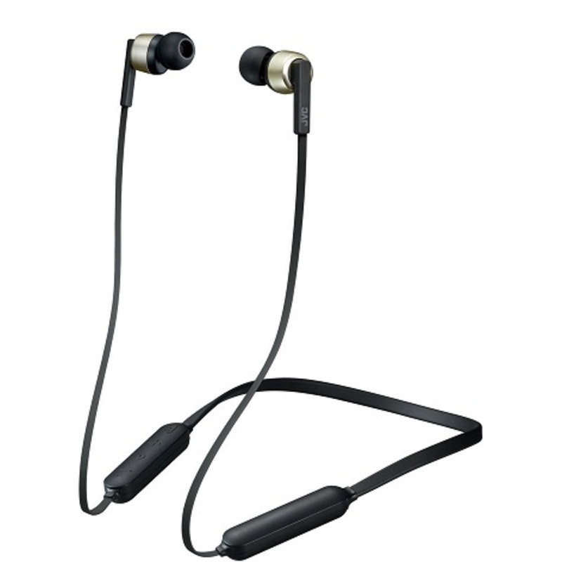 JVC HA-FX65BN-N Nyakpántos fülhallgató Bluetooth kapcsolattal, arany/fekete színben