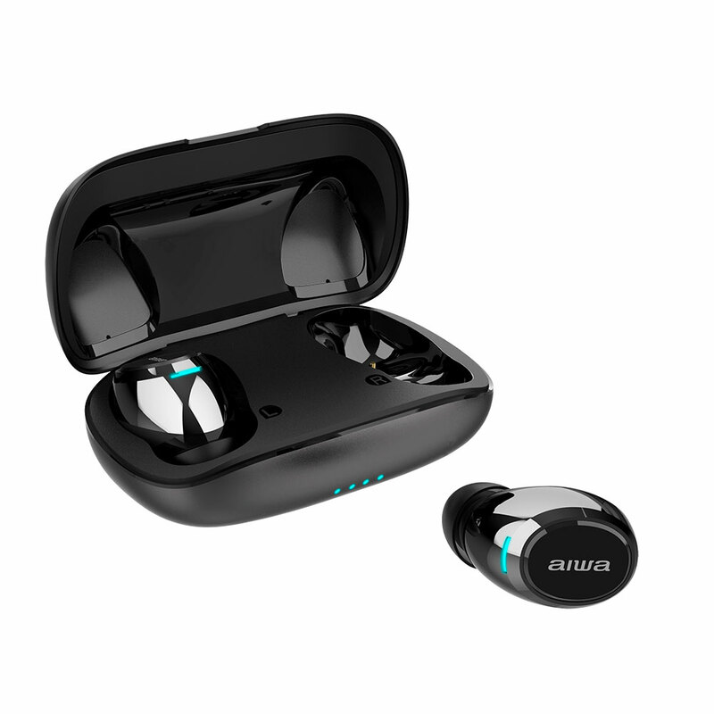 Aiwa EBTW-850 Bluetooth fülhallgató CVC zajszűréssel, fekete színben