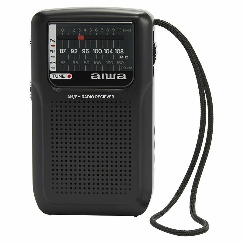 Aiwa RS-33 Hordozható rádió fekete színben