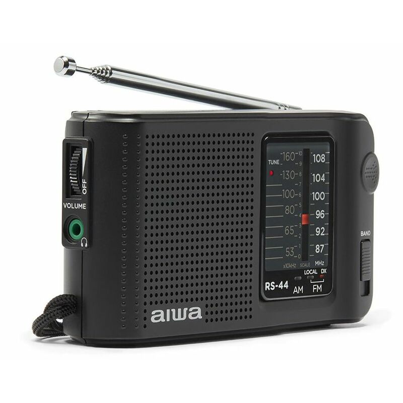 Aiwa RS-44 Hordozható rádió fekete színben
