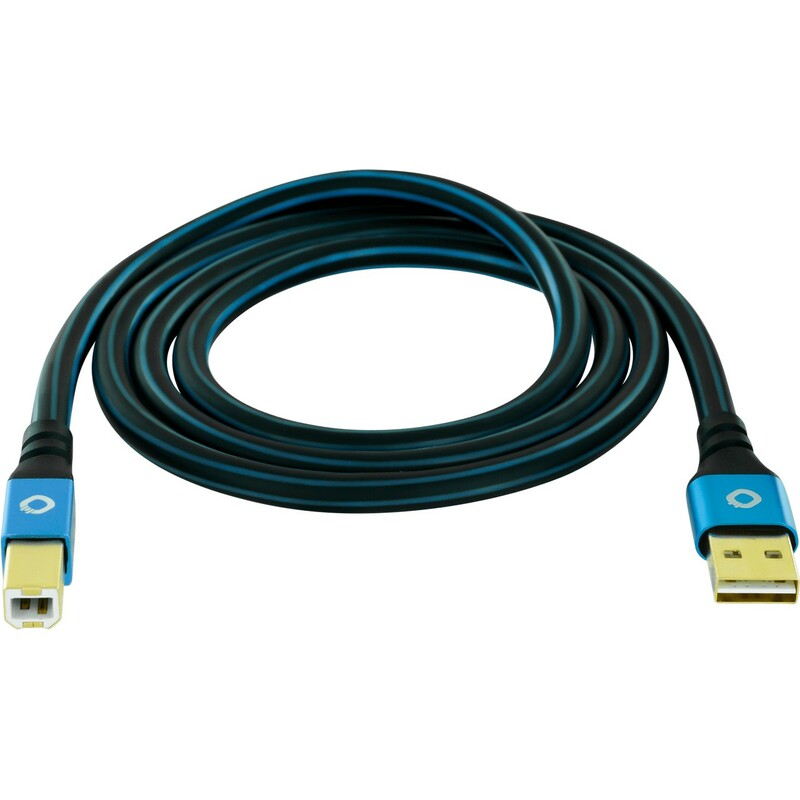 Oehlbach OB 9339 USB PLUS B Performance prémium 2.0 USB Typ B - USB Typ A kábel, 2 méter