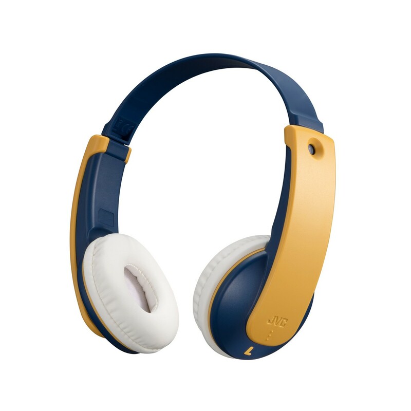 JVC HA-KD10W-YE Gyerek Bluetooth fejhallgató limitált hangerővel sárga/kék színben