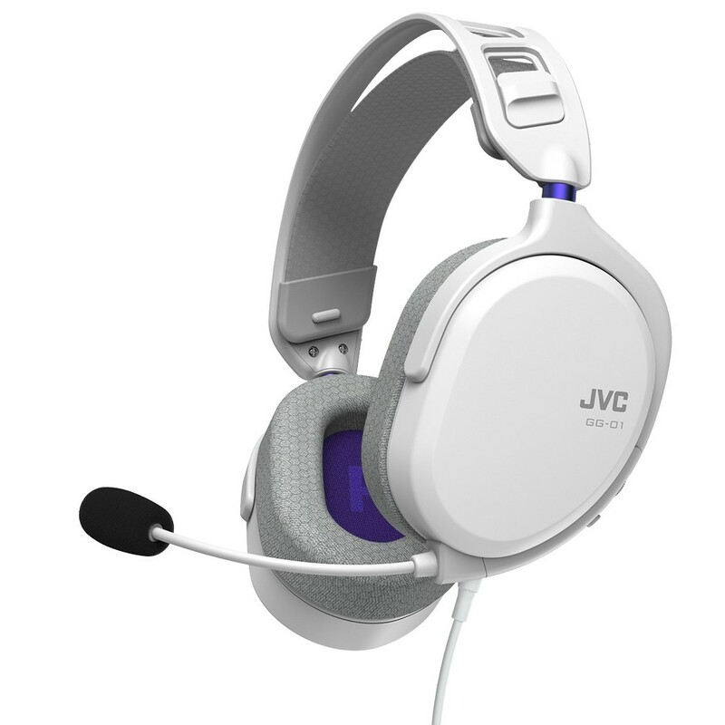 JVC GG-01HQ Ultrakönnyű, erőteljes, dinamikus hangzású Gamer fejhallgató