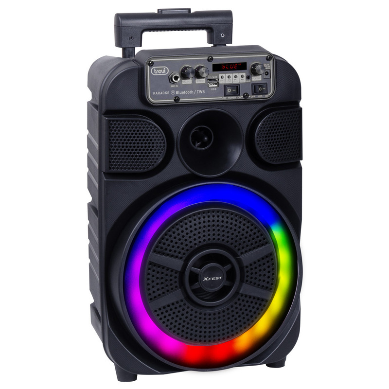 Trevi XF 460 Hordozható hangrendszer Bluetooth, USB/SD bemenettel és Karaoke funkcióval