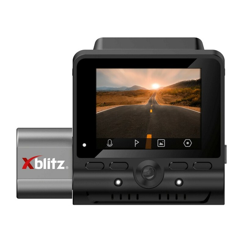 Xblitz Dual 2 GPS Dupla kamerás, GPS-sel ellátott menetrögzítő kamera