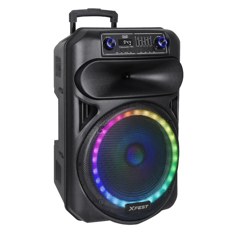 Trevi XF 1560 Hordozható hangrendszer Bluetooth, USB/SD bemenettel és Karaoke funkcióval
