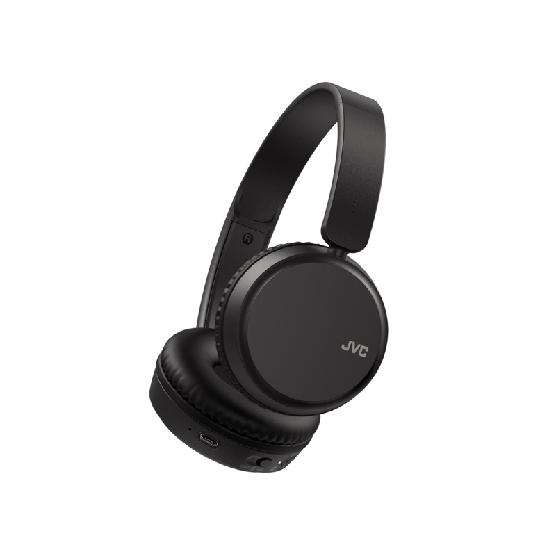 JVC HA-S36W-B-U Bluetooth fejhallgató fekete színben, akár 35 órás üzemidővel