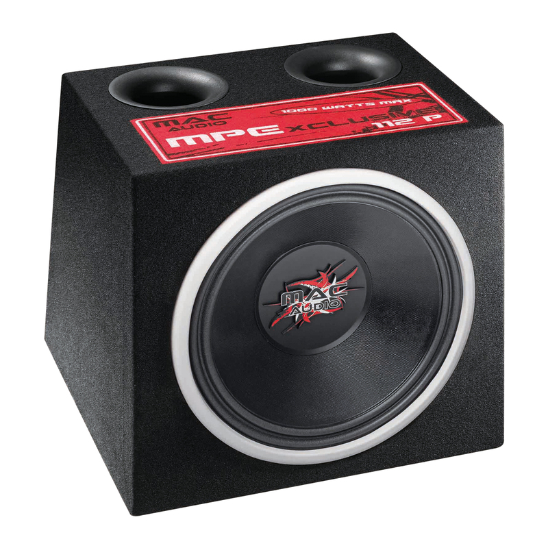 macAudio MPExclusive 112P Exclusive bass reflex mélynyomóláda 30cm-es mélysugárzóval