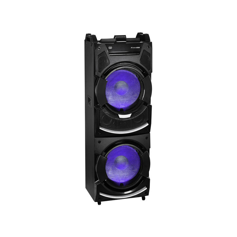 Trevi XF 4500 DJ XFEST Party DJ nagy teljesítményű hordozható hangrendszer karaoke funkcióval