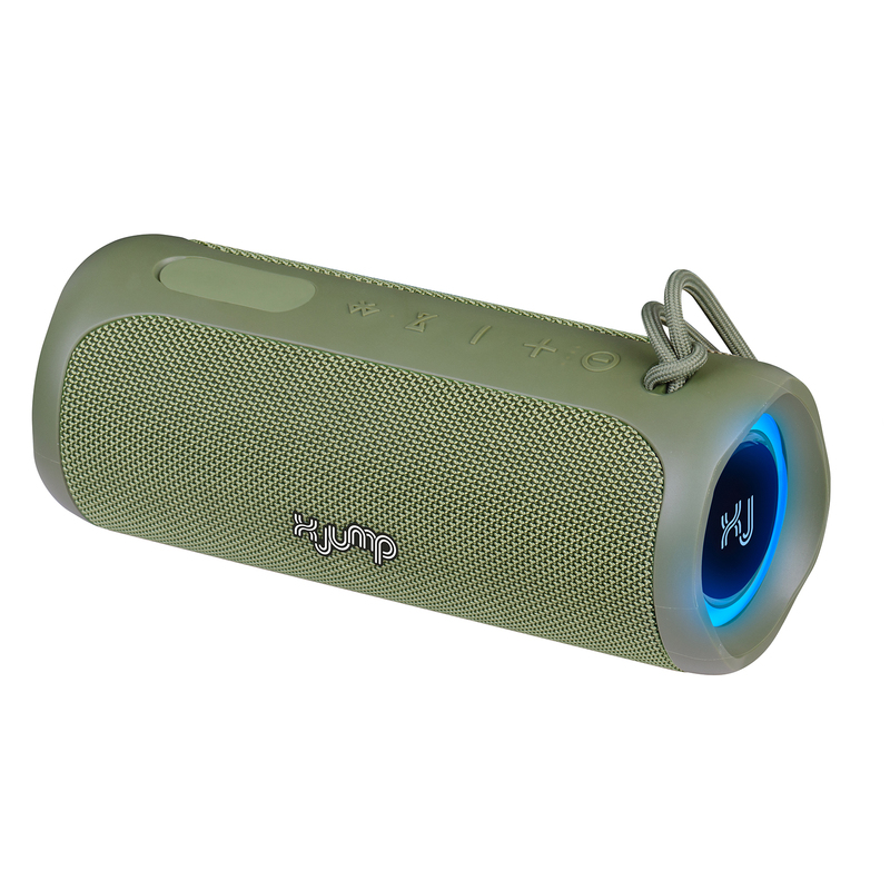 Trevi XJ 100 Green X JUMP Bluetooth hangszóró, kihangosító és médialejátszó TWS funkcióval 