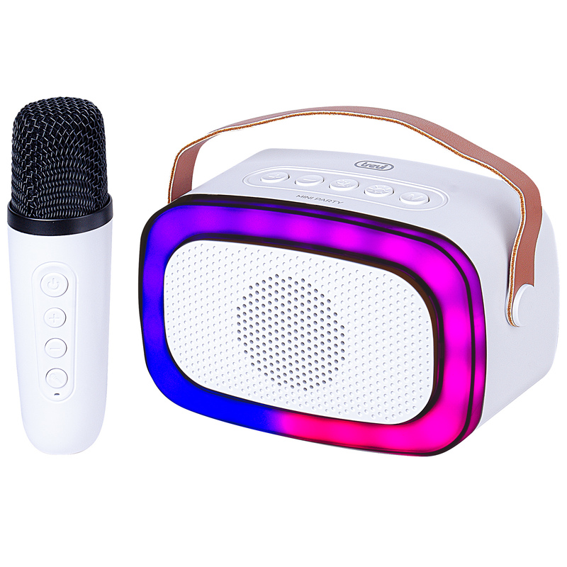 Trevi XR 8A01 White XR JUMP Bluetooth hangszóró, karaoke funkcióval és mikrofonnal, fehér