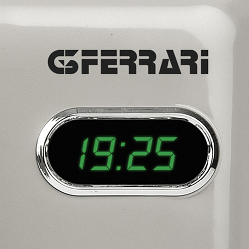 G3 Ferrari G10155 SAPORMIO VINTAGE Mikrohullámú sütő, 20 liter, 1.150W teljesítménnyel, törtfehér színben
