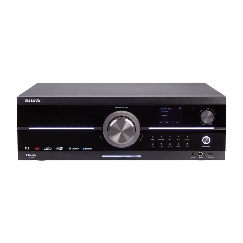 Aiwa AVR-7210 7.2 Csatornás Japán Házimozi-Sztereo Erősítő a Prémium Otthoni Moziélményért 