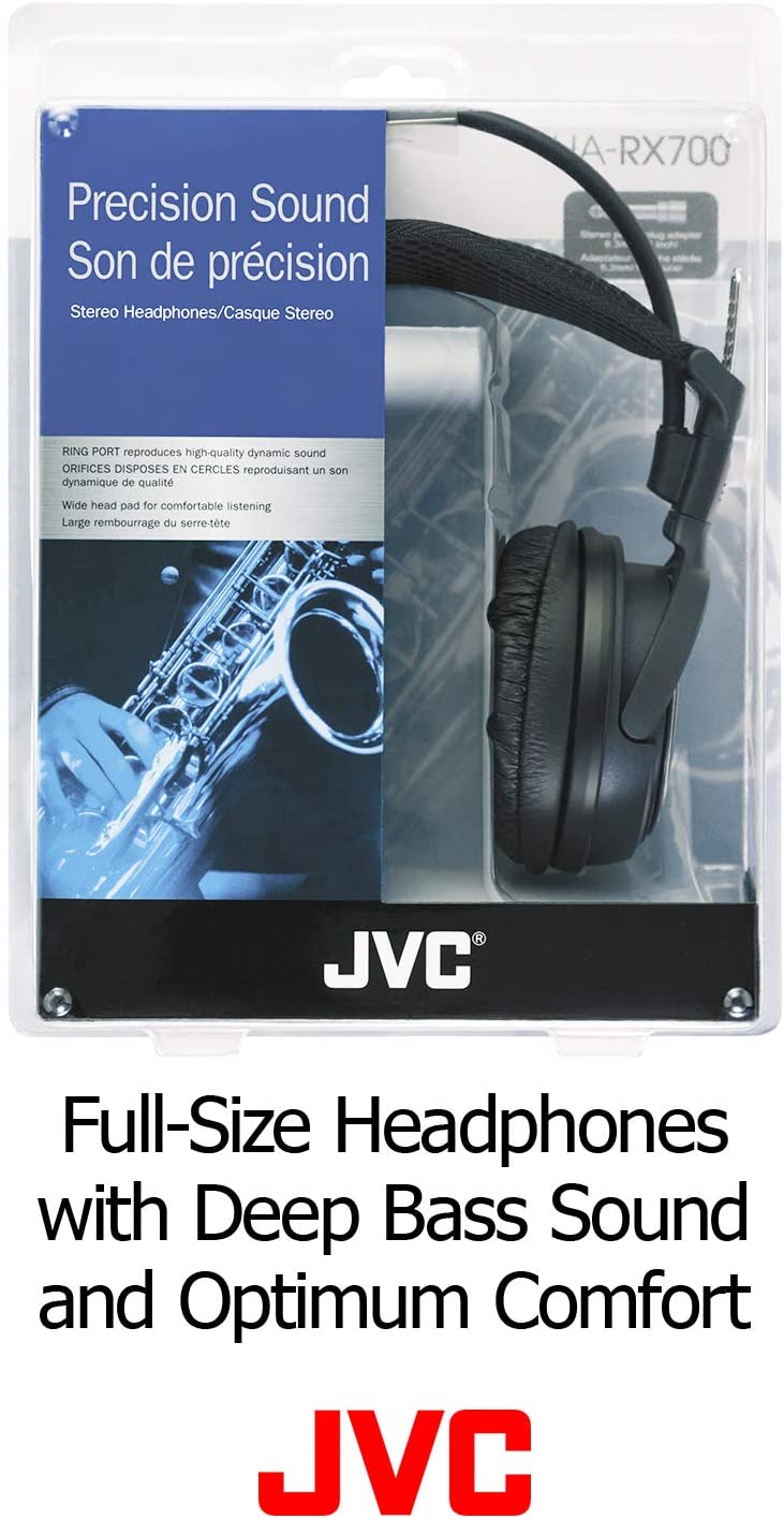 JVC HA-RX700 Zárt fejhallgató otthoni zenehallgatáshoz