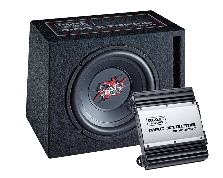 macAudio Mac Xtreme 2000 Erősitő és mélynyomóláda 800W