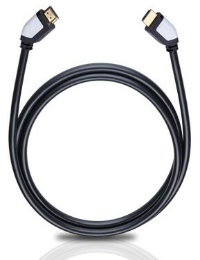 Oehlbach Shape Magic HDMI kábel, 1,2 méter, fekete színű, OB42460