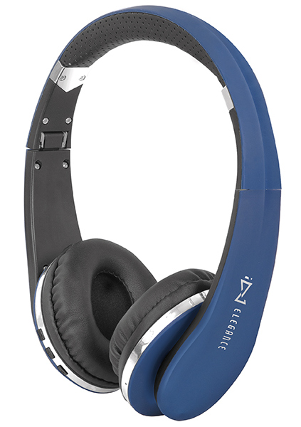 Trevi DJ 1200BT Bluetooth HiFi fejhallgató mikrofonnal  (kék)