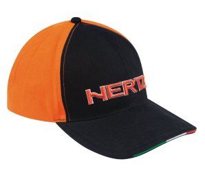 Hertz Hertz ORANGE/BLACK CAP Baseball sapka Hertz felírattal, narancs/...