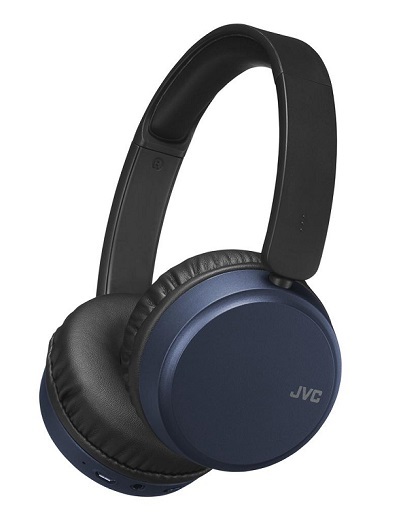 JVC HA-S65BN-A Bluetooth fejhallgató zajcsökkentéssel, kék színben...