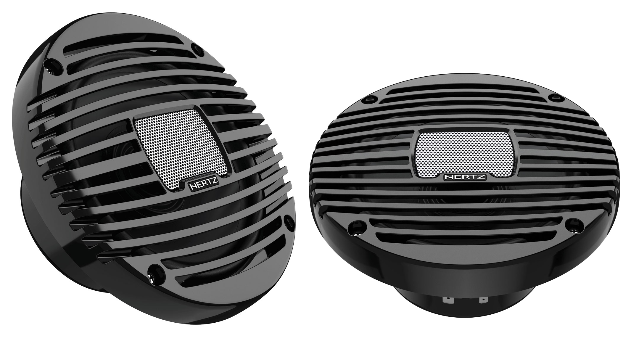 Hertz HEX 6.5 M-C Vízálló koaxiális hangszóró fekete színben