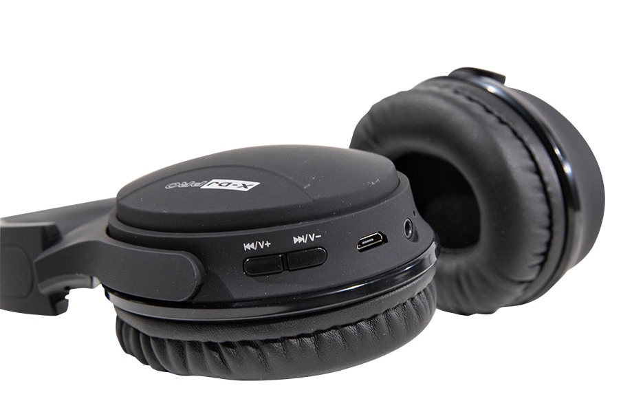 Trevi X-DJ1301 Pro Sztereo digitális HI-Fi DJ fejhallgató, Bluetooth f...