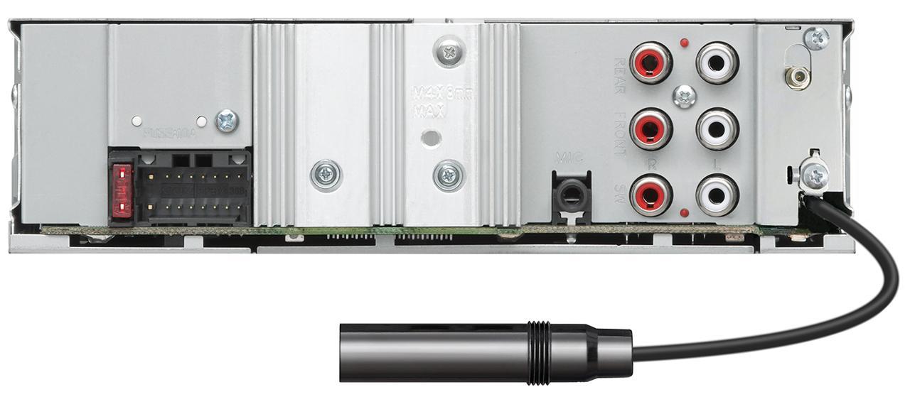 JVC KD-X472DBT DAB tuneres autórádió USB bemenettel és Bluetooth funkc...