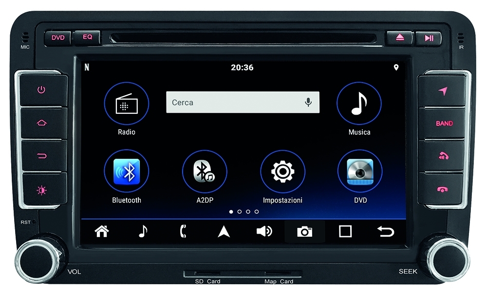 Phonocar VM117 Volkswagen gyári hatású Androidos multimédiás fejegység...