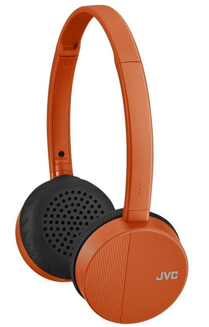 JVC HA-S24W-D Összecsukható Bluetooth fejhallgató narancssárga színben...