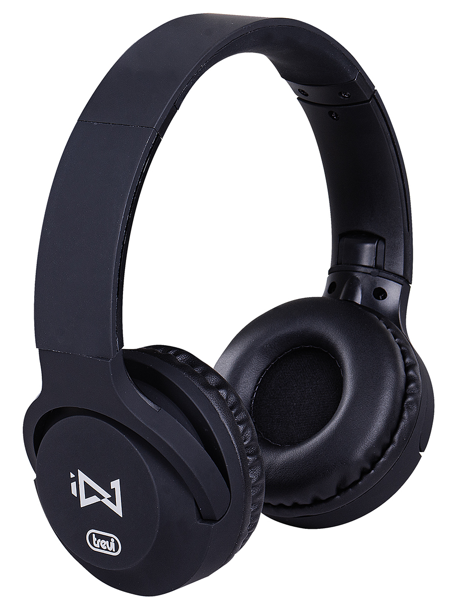 Trevi DJ601M Digitális sztereó fejhallgató mikrofonnal, fekete színben...
