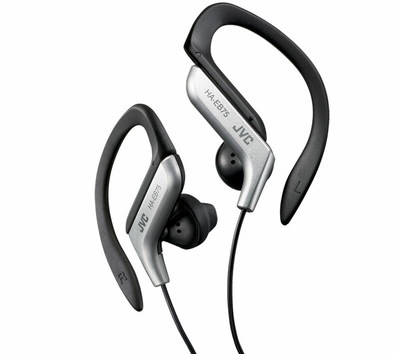 JVC HA-EB75-SNU Sportoláshoz kifejlesztett utcai fülhallgató ezüst/fek...