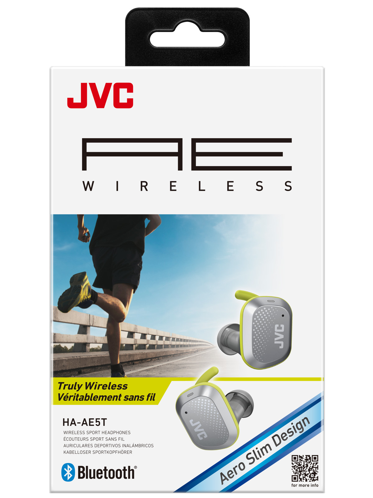 JVC HA-AE5T-H JVC Bluetooth fülhallgató