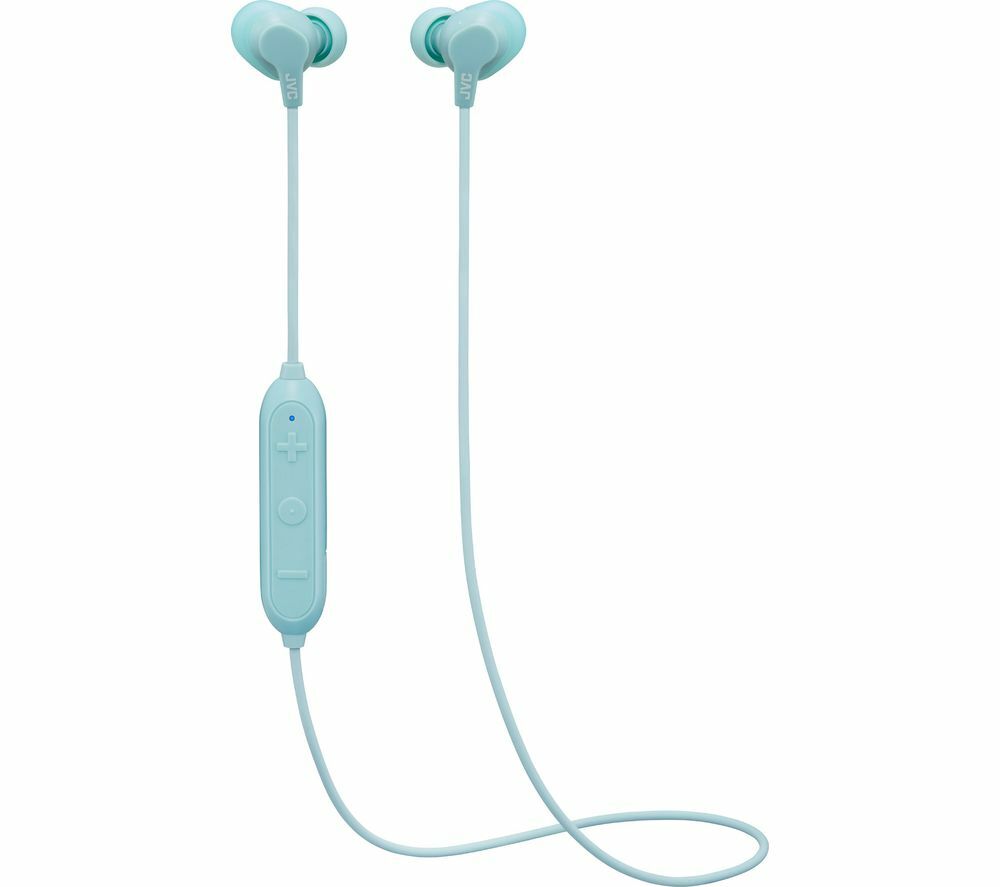 JVC HA-FX22W-Z Bluetooth fülhallgató kékes-zöld színben