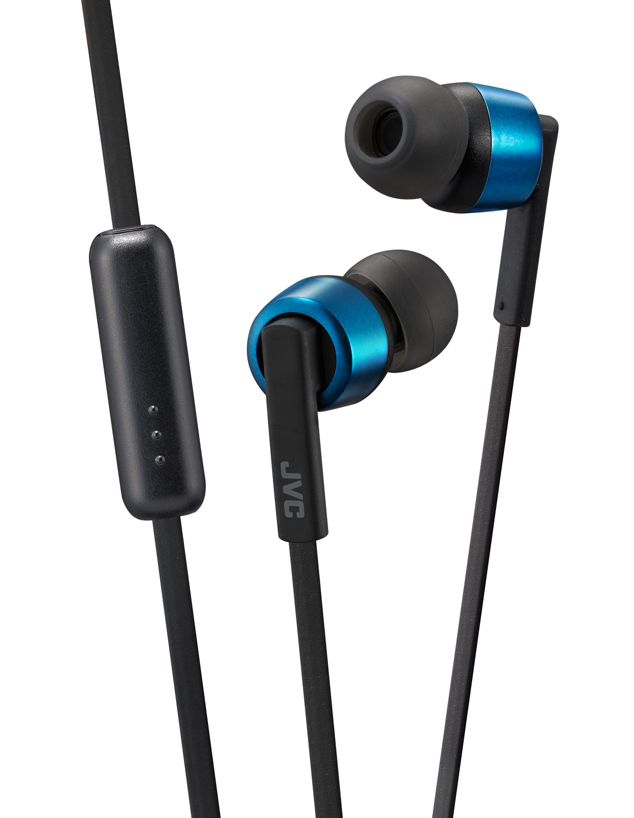 JVC HA-FX51M-A Fülhallgató mikrofonnal, kék színben