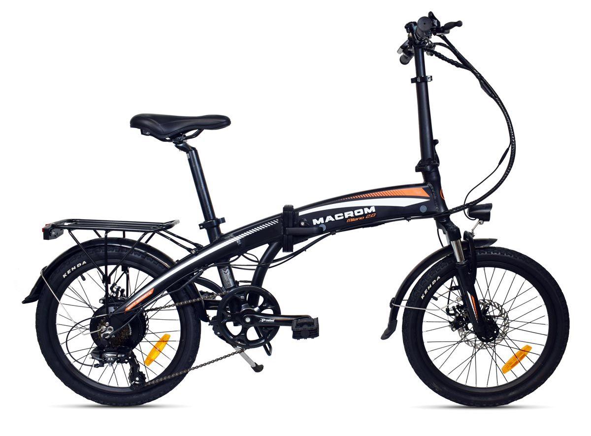 Macrom MILANO - M-EBK20MI2.0B Összecsukható elektromos kerékpár