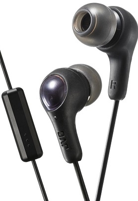 JVC HA-FX7M-B Utcai fülhallgató, Headset funkcióval fekete színben