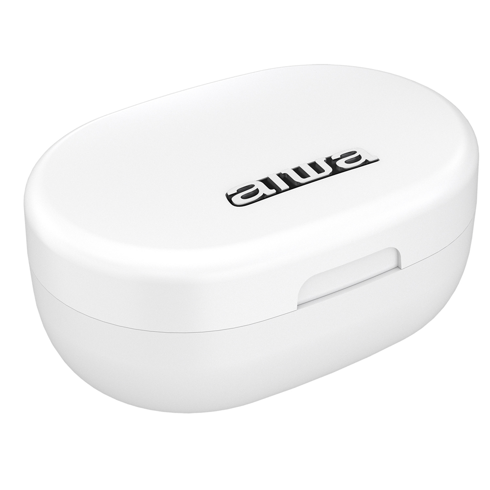 Aiwa EBTW-150WT Bluetooth fülhallgató, fehér színben