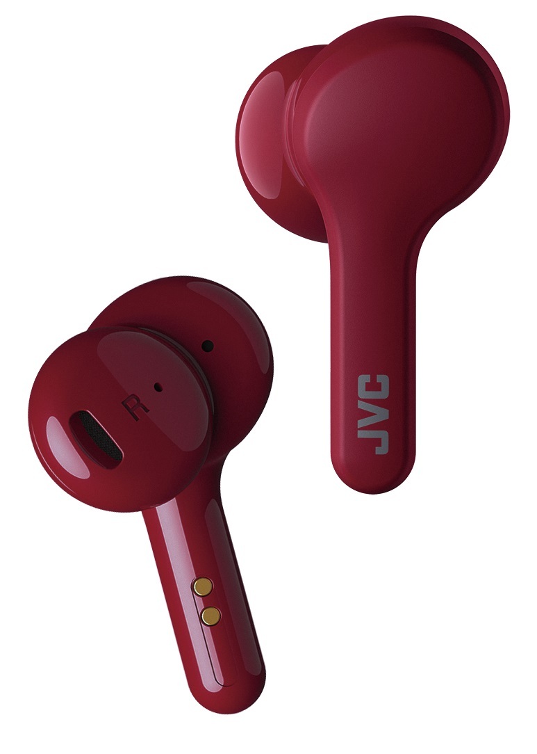 JVC HA-A8T-R-U Bluetooth fülhallgató, piros színben