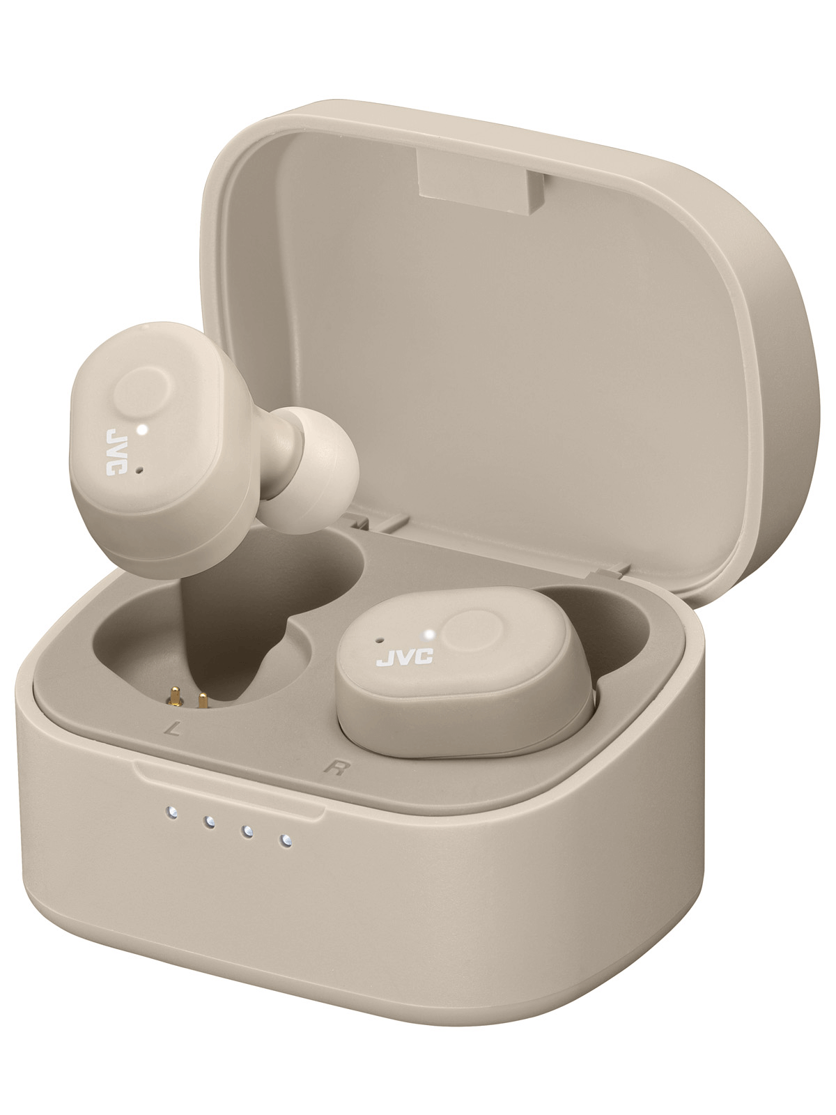 JVC HA-A11T-TNE Bluetooth fülhallgató, bézs színben