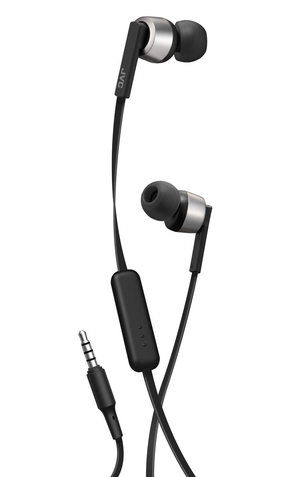 JVC HA-FX51M-B Fülhallgató mikrofonnal, fekete színben