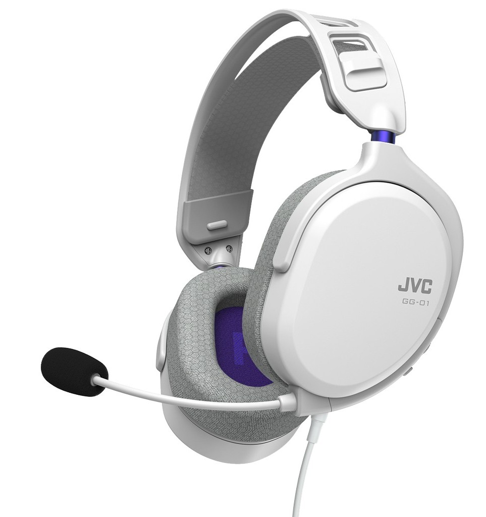JVC GG-01HQ Ultrakönnyű, erőteljes, dinamikus hangzású Gamer fejhallga...