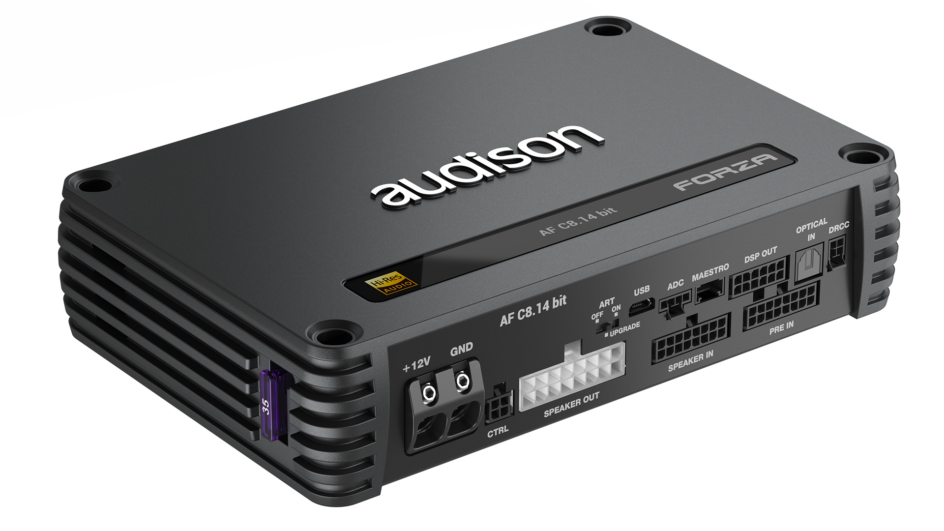 Audison AF C8.14 bit Forza 8 csatornás erősítő hangprocesszorral